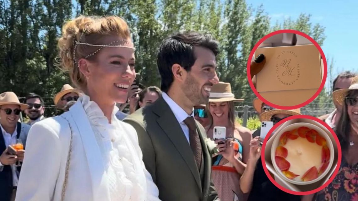 Nicole Neumann En Su Boda Con Manu Urcera Entregó Como Souvenir Una ...