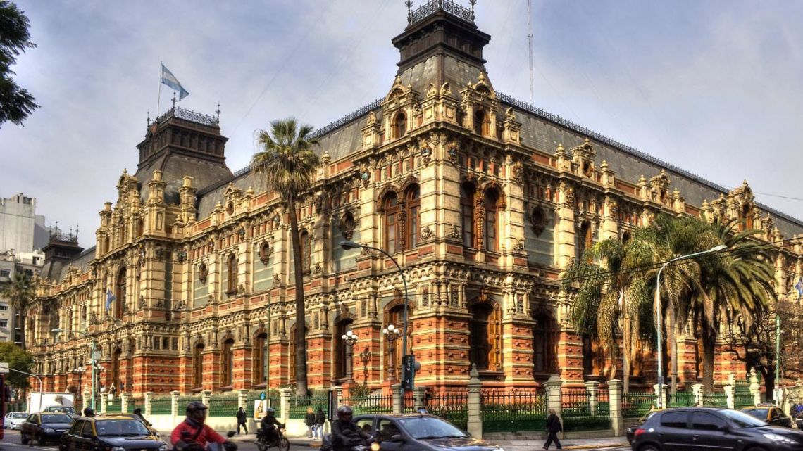 AySa waterworks in Buenos Aires.