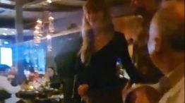 Taylor Swift en el restaurante del Four Seasons