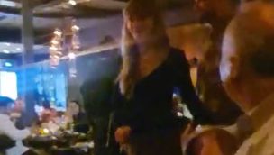 Taylor Swift en el restaurante del Four Seasons