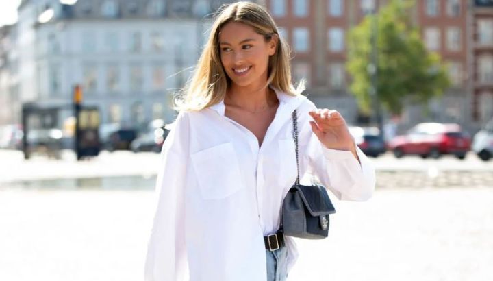 El consejo para encontrar la camisa blanca perfecta que levanta cualquier outfit
