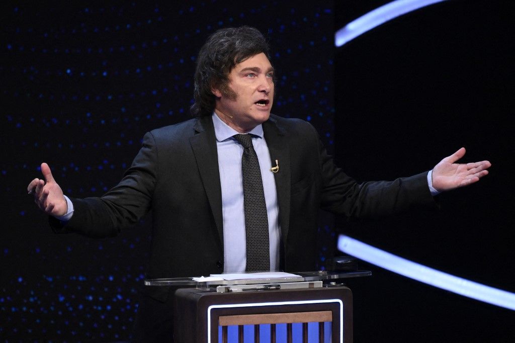 Debate presidencial entre Javier Milei y Sergio Massa