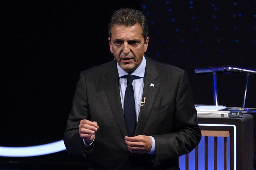 Debate presidencial entre Javier Milei y Sergio Massa