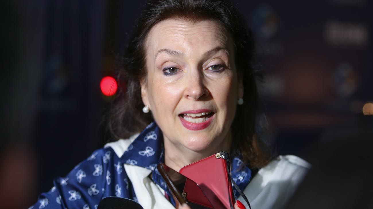 llegada de invitados al debate por el Balotaje