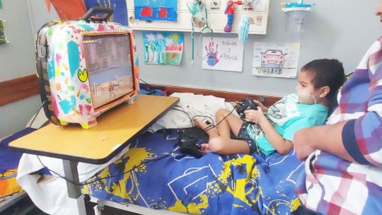 La Guarida, el proyecto gamer que alegra a los niños internados