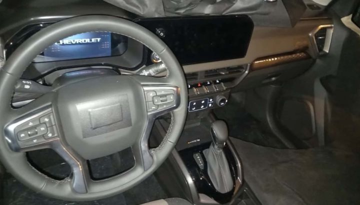 Se filtra el interior de la nueva generación de la Chevrolet S10