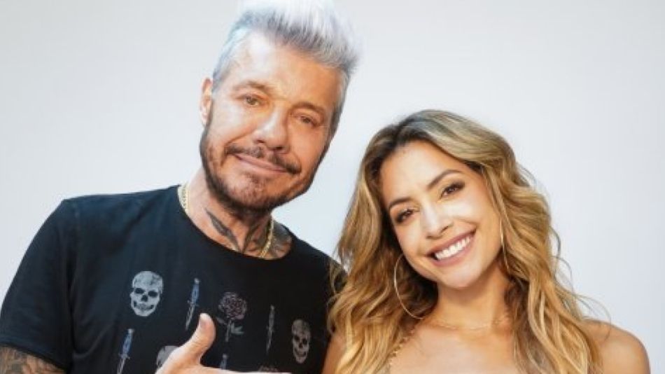 Marcelo Tinelli y Milett Figueroa