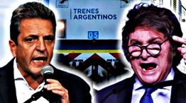 Milei, Massa y los trenes argentinos 