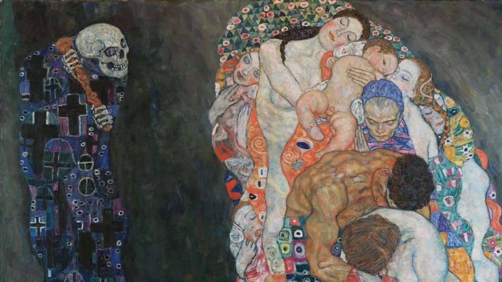 Vida y muerte - 1908 - Gustav Klimt.