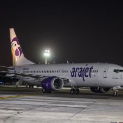 Finalmente este 15 de noviembre llegó por primera vez un avión de Arajet a Ezeiza.