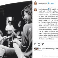 Jennifer Aniston rompió el silencio por primera vez de la muerte de Matthew Perry