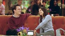 Matthew Perry y Courteney Cox