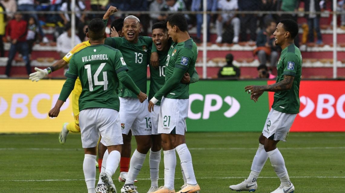 Bolivia dio la sorpresa de la jornada tras su triunfo por 2 a 0 ante ...