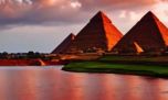 Misterioso: las aguas del Nilo se tiñeron de un profundo color rojo sangre