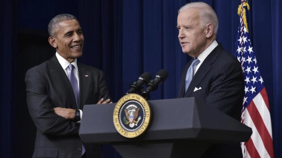 Barak Obama y Joe Biden