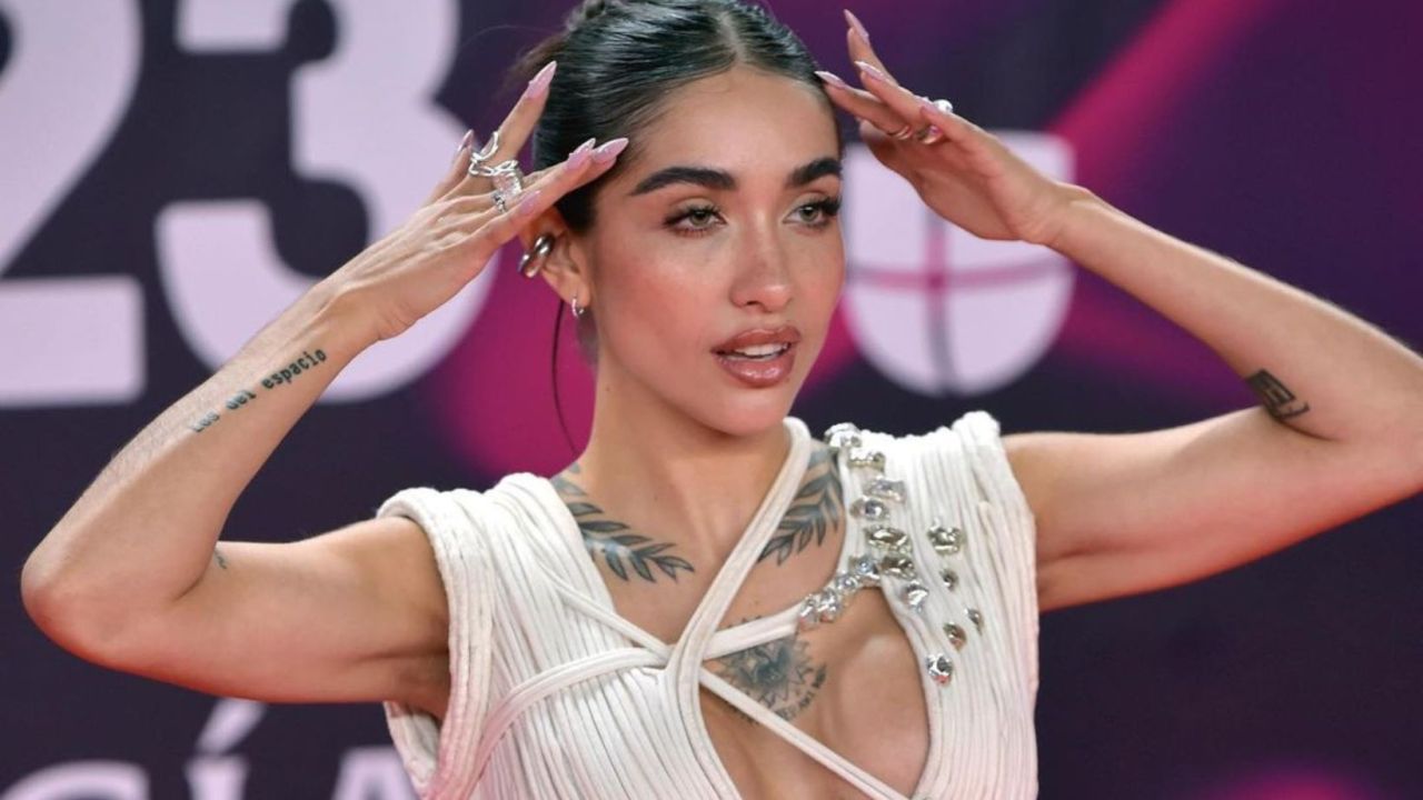 María Becerra sorprende en los Latin Grammy 2022 con un vestido