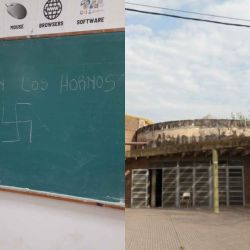 Pintadas antisemitas en una escuela de Santa Fe | Foto:Cedoc