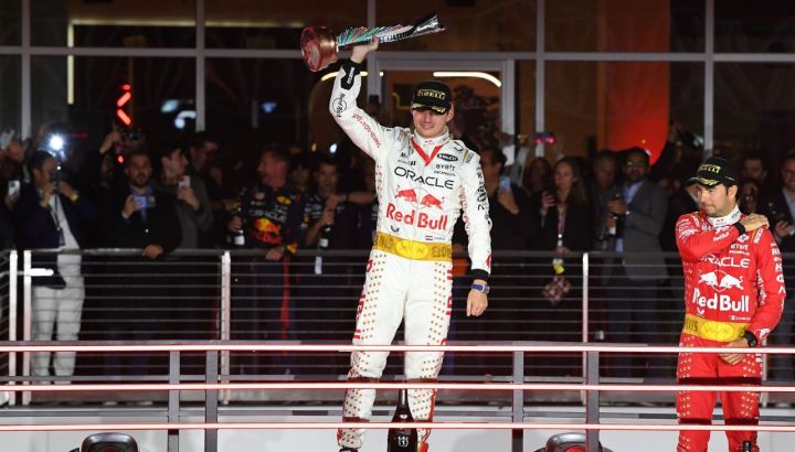 Max Verstappen ganó el Gran Premio de Las Vegas