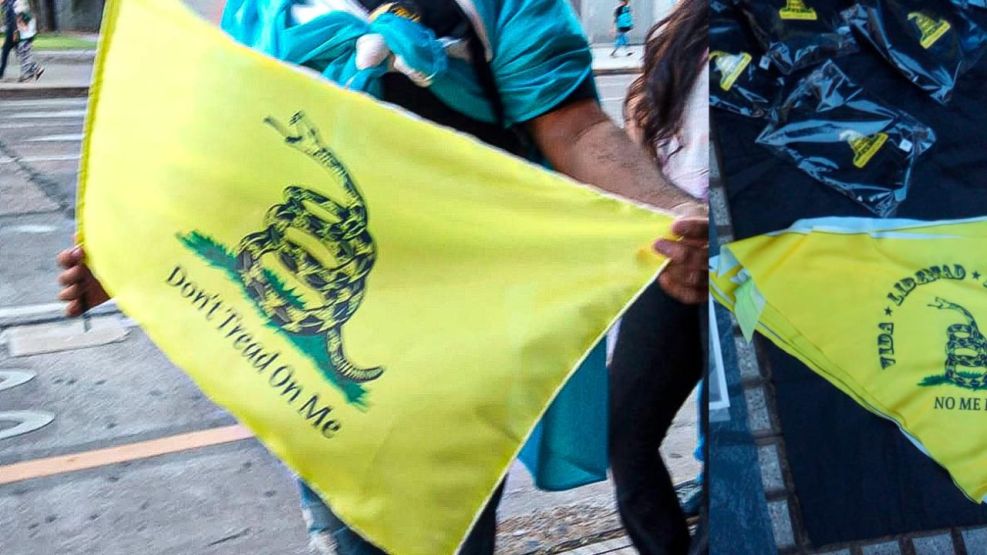 Bandera de los libertarios 