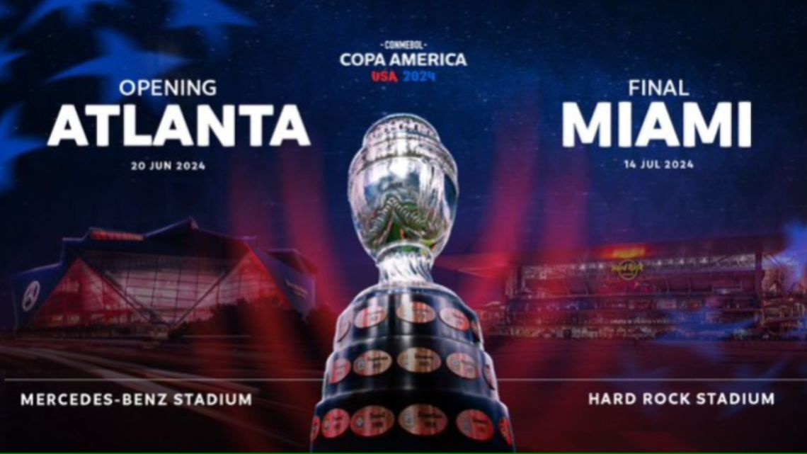 Copa América 2024 Atlanta y Miami las sedes para el partido inaugural