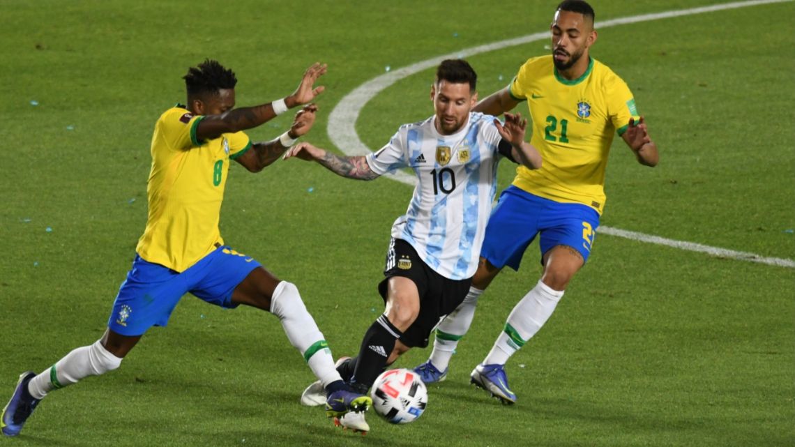 Argentina Mano A Mano Con Brasil, Cómo Está El Historial Del “Clásico ...