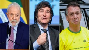  Lula Da Silva, Milei y Bolsonaro 20231120