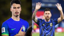 Gabriel Martinelli Lionel Messi Brasil Argentina