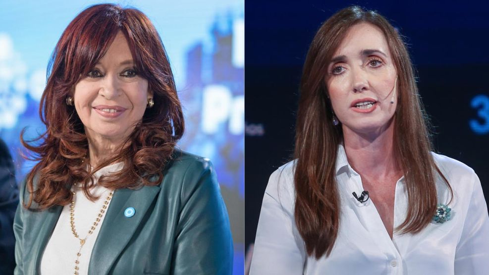 Victoria Villarruel y Cristina Kirchner