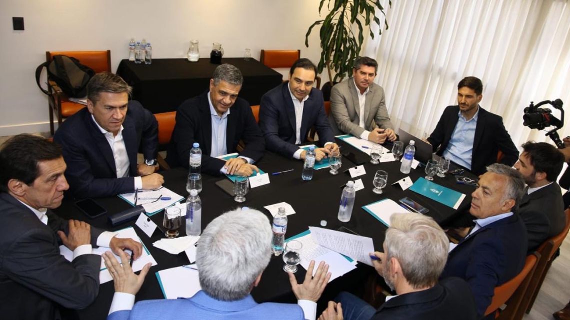 Los gobernadores de Juntos por el Cambio discutieron la estrategia ante ...