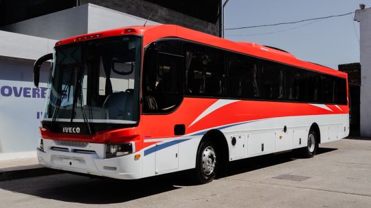 Así es el nuevo bus de Iveco para el sector minero
