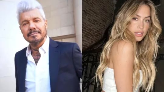 Marcelo Tinelli y Milett Figueroa