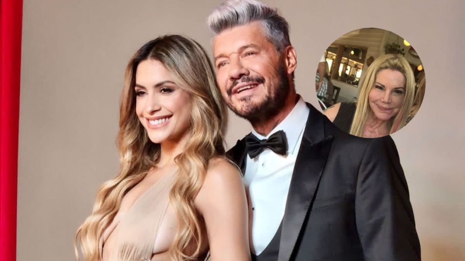  Marcelo Tinelli y Milett Figueroa