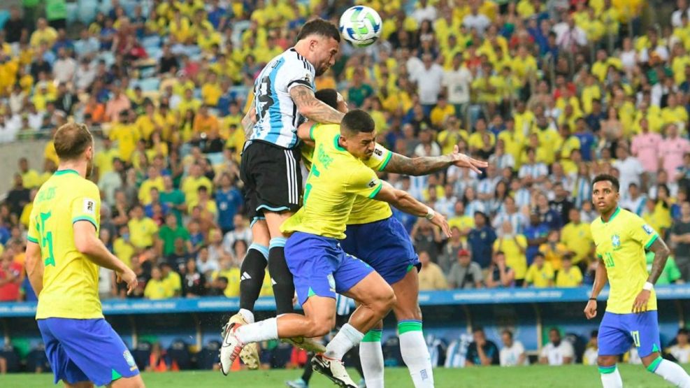 Argentina le ganó 1-0 a Brasil
