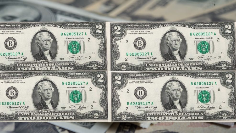 Los billetes de US$ 2 son los más buscados y cotizados
