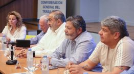 Los sindicalistas que integran Mesa Chica de la CGT 20231123