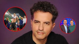 Ángel de Brito, Adrián Pallares, Rodrigo Lussich y la Selección argentina.