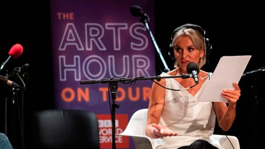 BBC World Service radio show 'Arts Hour on Tour' 
