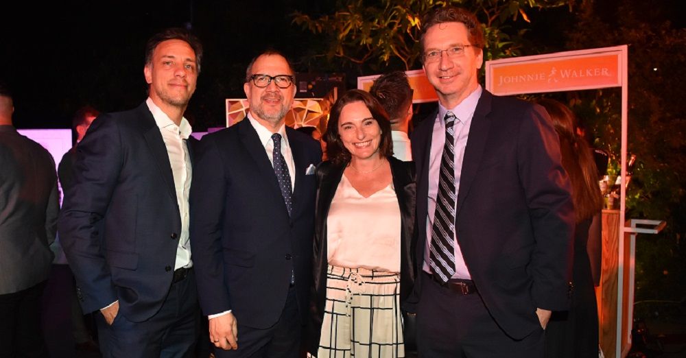 (De izq. a der.) Juan Germano, Fabián Perechodnik, Ana Iparraguirre, y Alejandro Catterberg.
