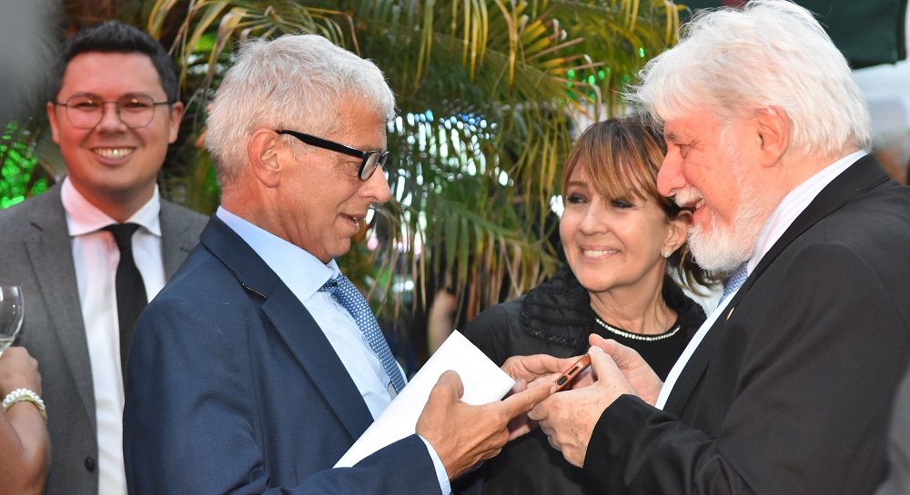 Mariano Cúneo Libarona y Adrián Werthein.