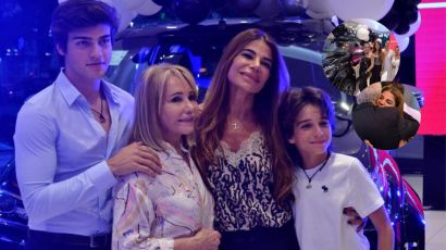 La emotiva celebracion de Zulemita Menem junto a sus hijos