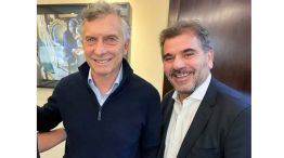 Mauricio Macri y Cristian Ritondo 20231125