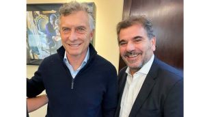 Mauricio Macri y Cristian Ritondo 20231125