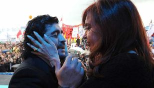 20231125 Diego Maradona y Cristina Kirchner
