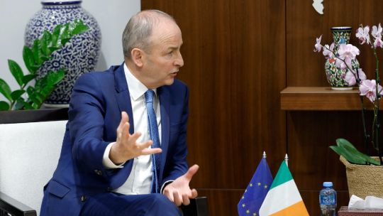 Irish Defence and Foreign Affairs Minister Micheál Martin