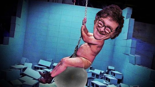 Wrecking ball Milei.