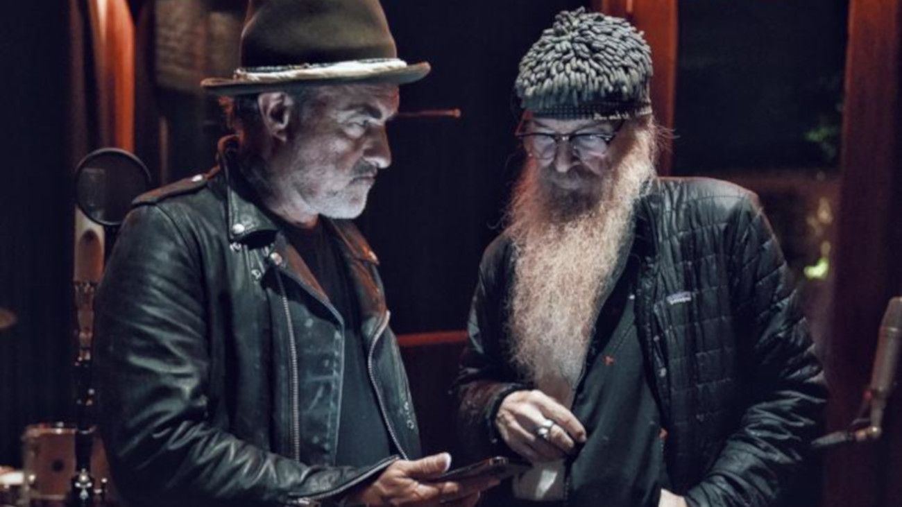 Billy Gibbons y Jorge Corcho Rodríguez. 
