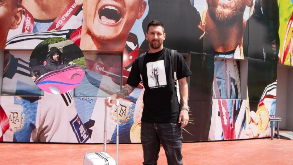 Lionel Messi se volvió viral por un particular video en Disney