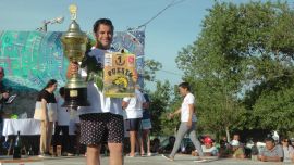 Buena pesca en uno de los clásicos torneos que tiene la costa bonaerense. (Foto: Omar Calafate).