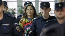 Sasha durante el juicio