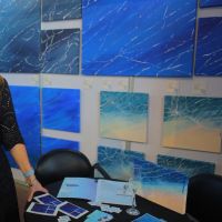 MATHILDA presentó nuevas obras en Art Week Chile 23